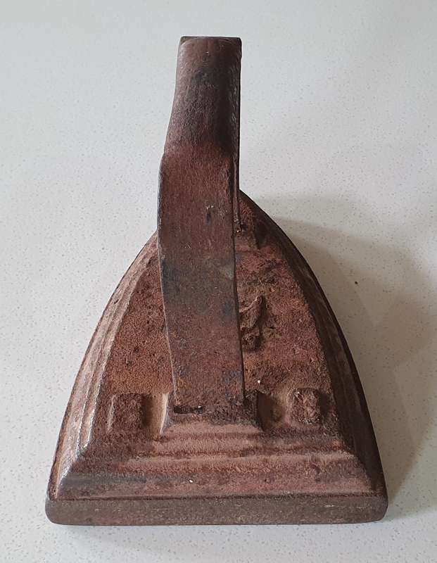 Vintage cast iron, coal stove Sad Iron as per photo