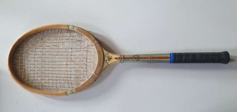 Vintage RAPIER - Oliver Racket Company, Australia - wood tennis racket as per photo.