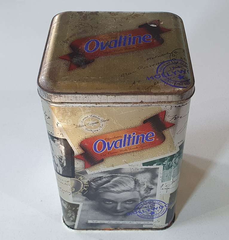OVALTINE tin as per photo.