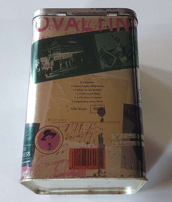 OVALTINE tin as per photo.
