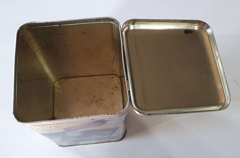 OVALTINE tin as per photo.