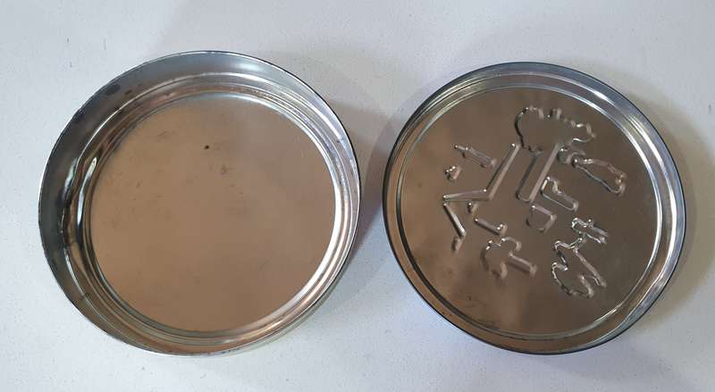 BAKER tin as per photo.