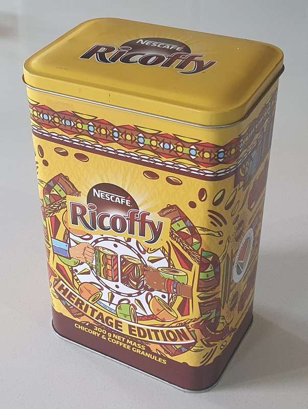 NESCAFE RICOFFY tin as per photo
