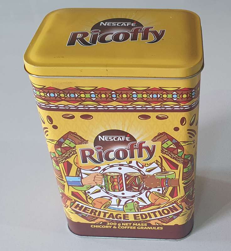 NESCAFE RICOFFY tin as per photo