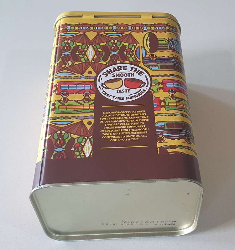 NESCAFE RICOFFY tin as per photo