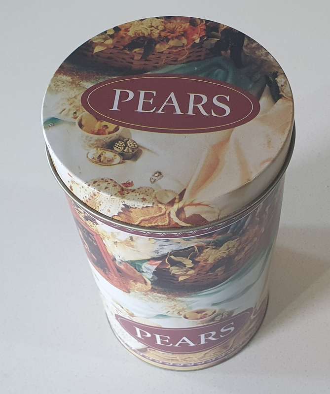 PEARS tin as per photo