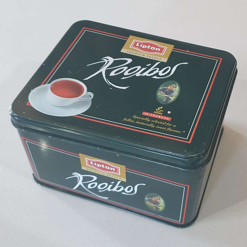 ROOIBOS TEA tin as per photo