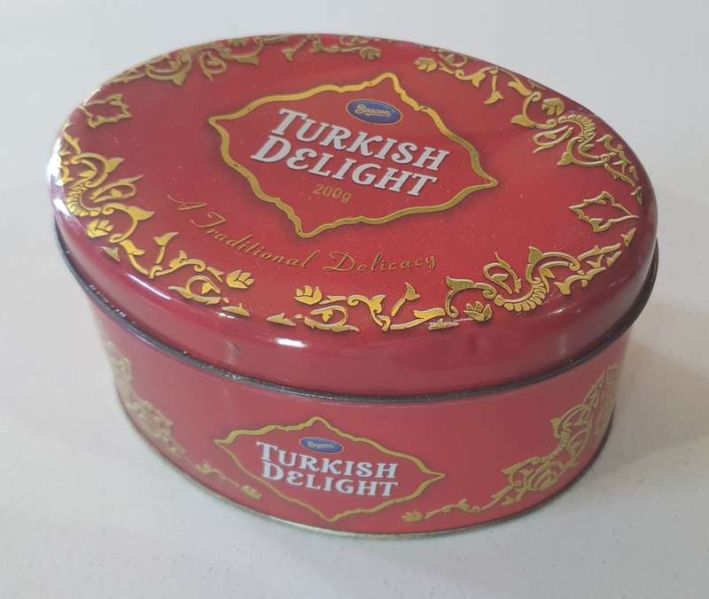 TURKISH DELIGHT tin as per photo