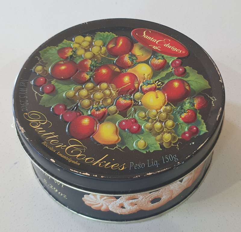 BUTTER COOKIES tin as per photo