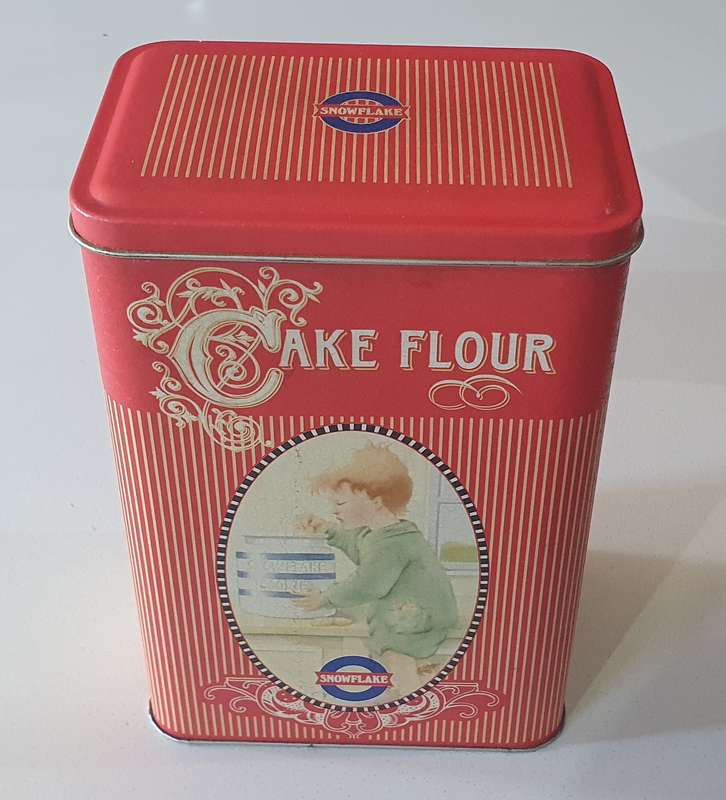 SNOWFLAKE CAKE FLOUR tin as per photo