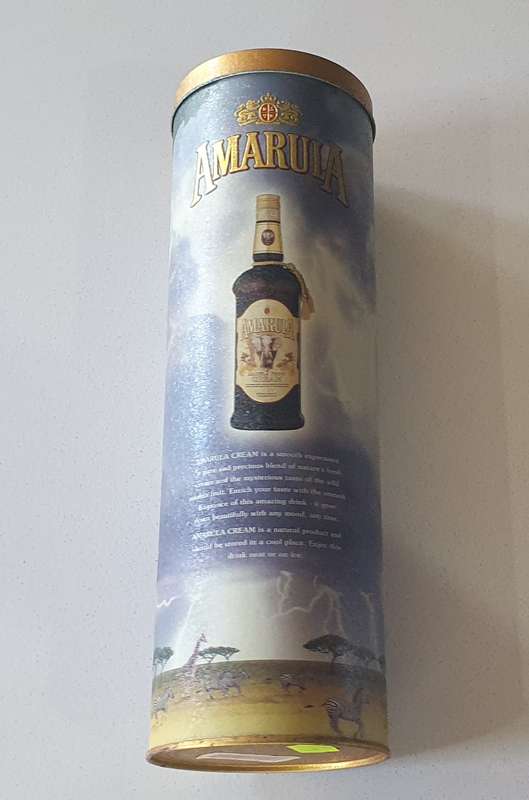AMARULA tin as per photos