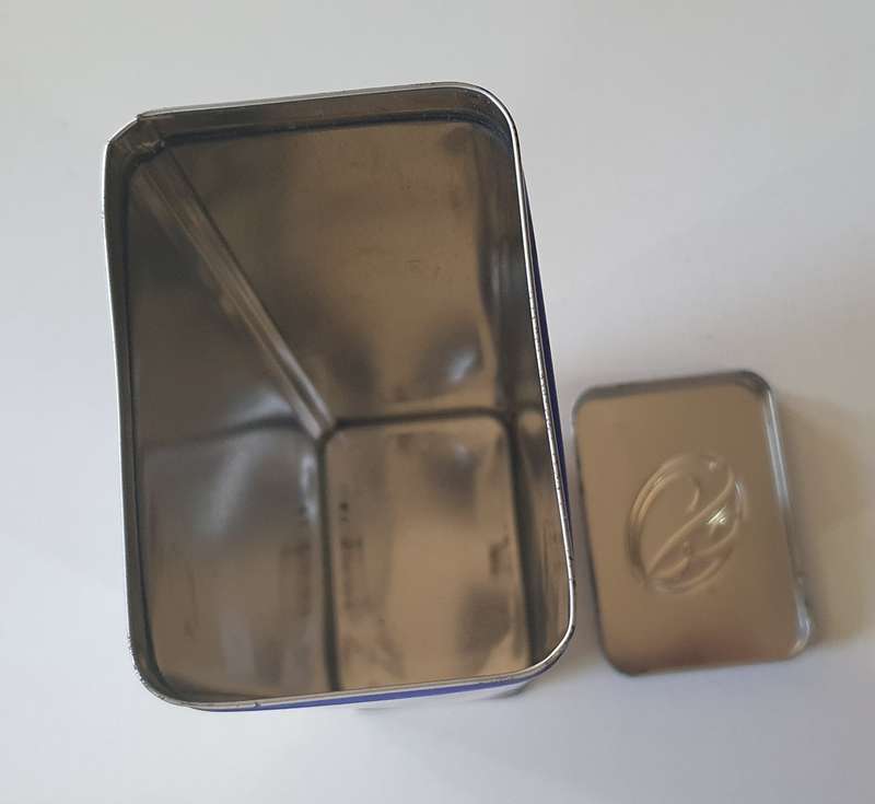 BALLANTINES tin as per photos