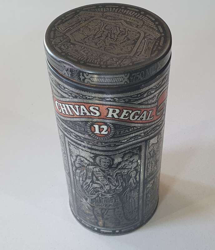 CHIVAS REGAL tin as per photos