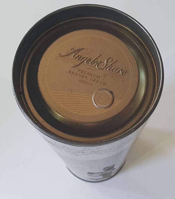 ANGELS SHARE BRANDY tin as per photos