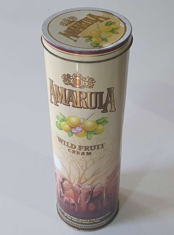 AMARULA tin as per photos