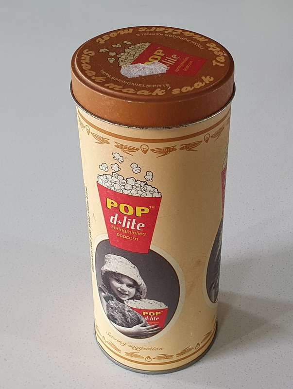POP D LITE tin as per photos
