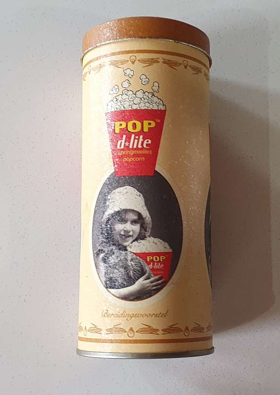POP D LITE tin as per photos