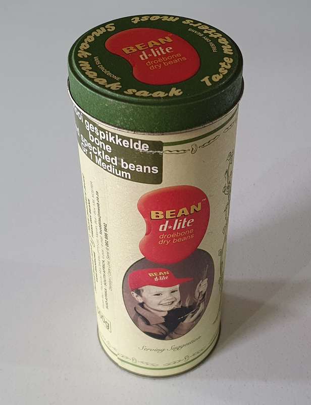 BEAN D LITE tin as per photos