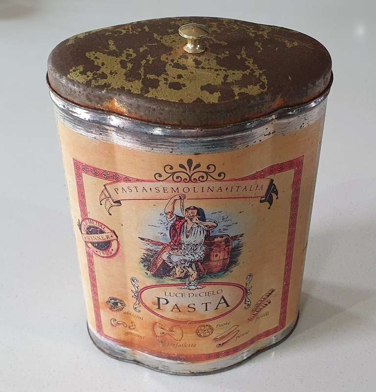 PASTA tin as per photos