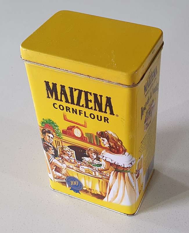 MAIZENA tin as per photos