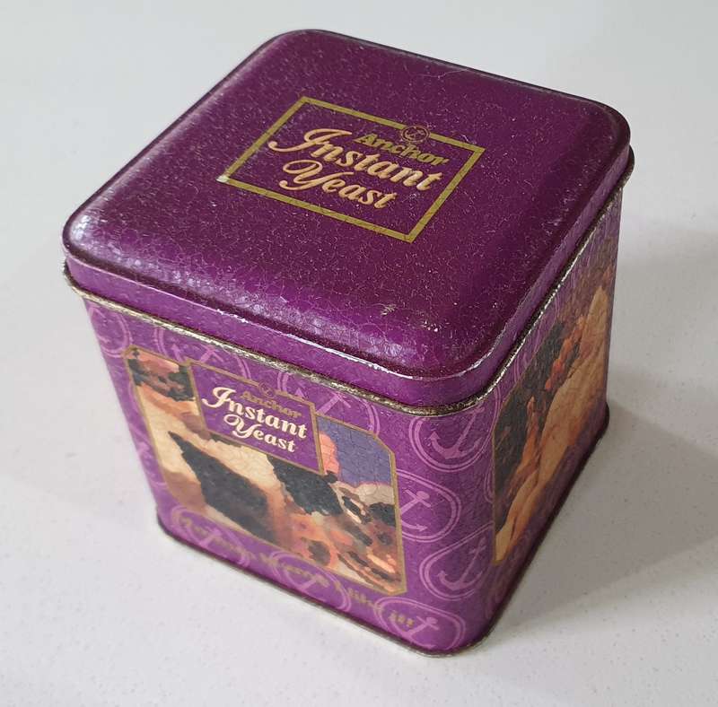 ANCHOR INSTANT YEAST tin as per photos