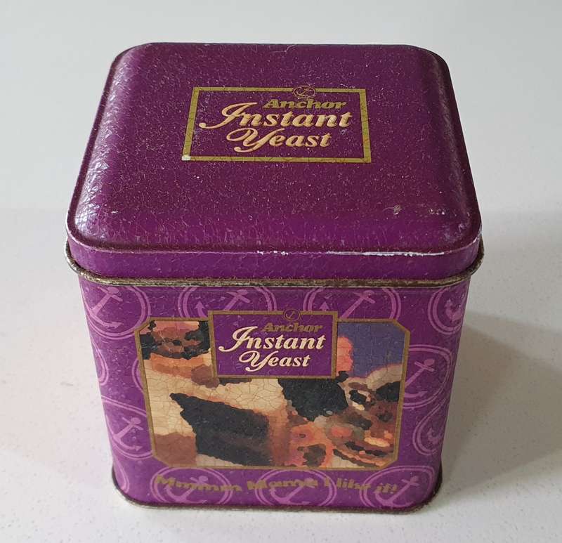 ANCHOR INSTANT YEAST tin as per photos
