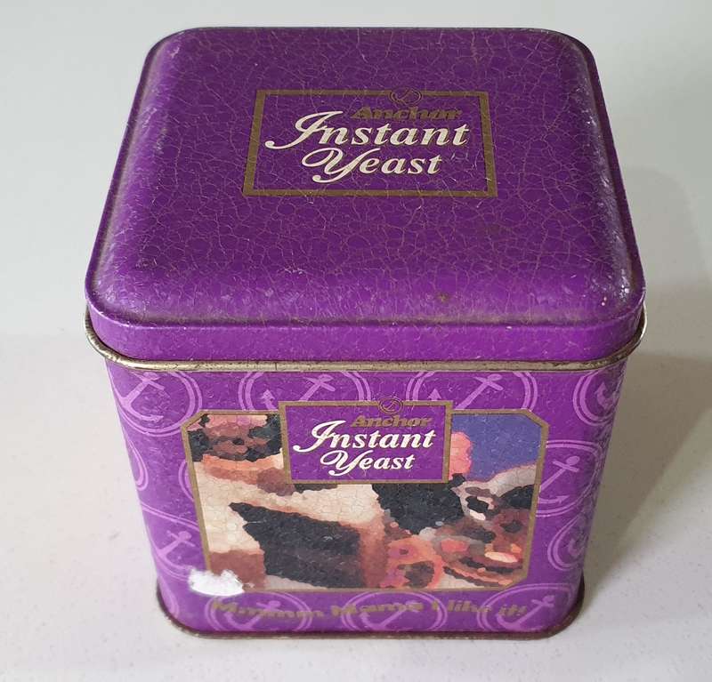 ANCHOR INSTANT YEAST tin as per photos