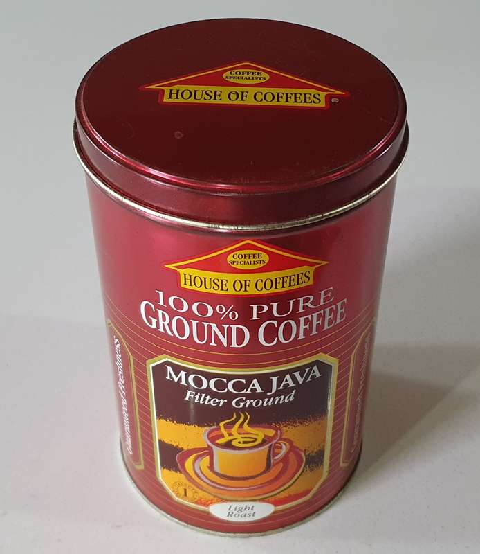 HOUSE OF COFFEES tin as per photos