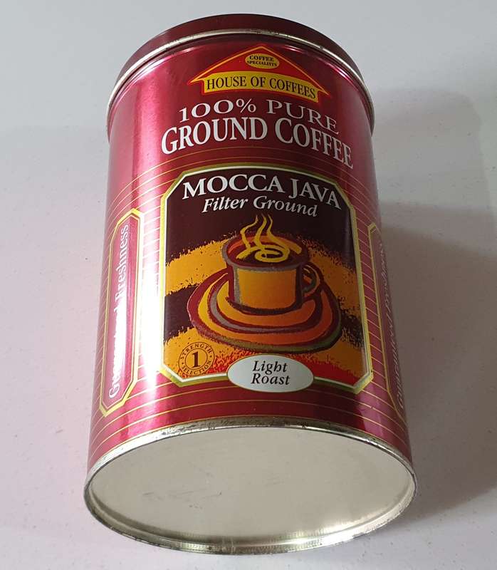 HOUSE OF COFFEES tin as per photos