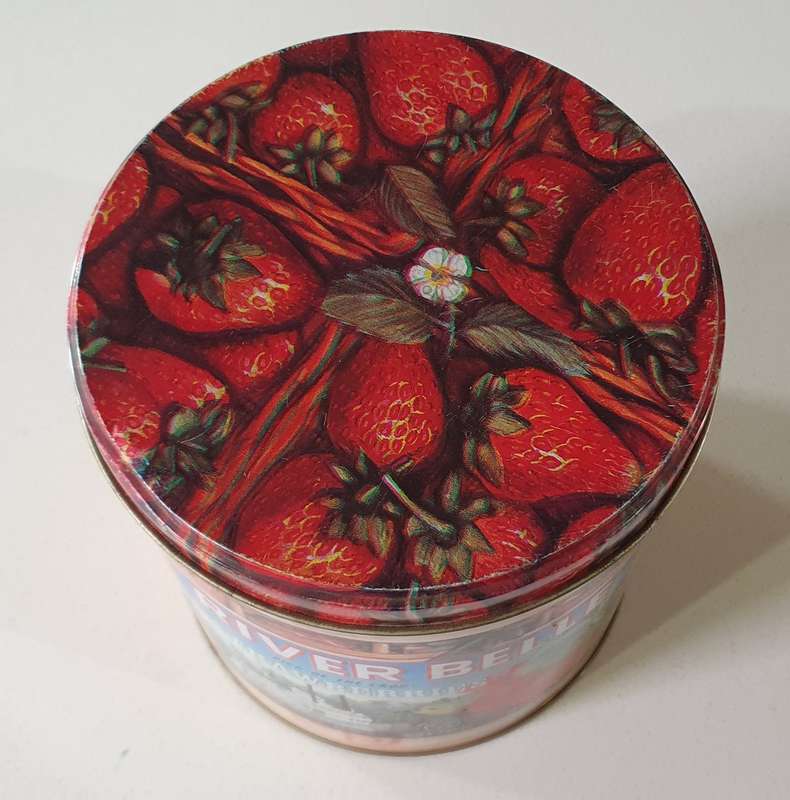 RIVER BELLE STRAWBERRIES tin as per photos