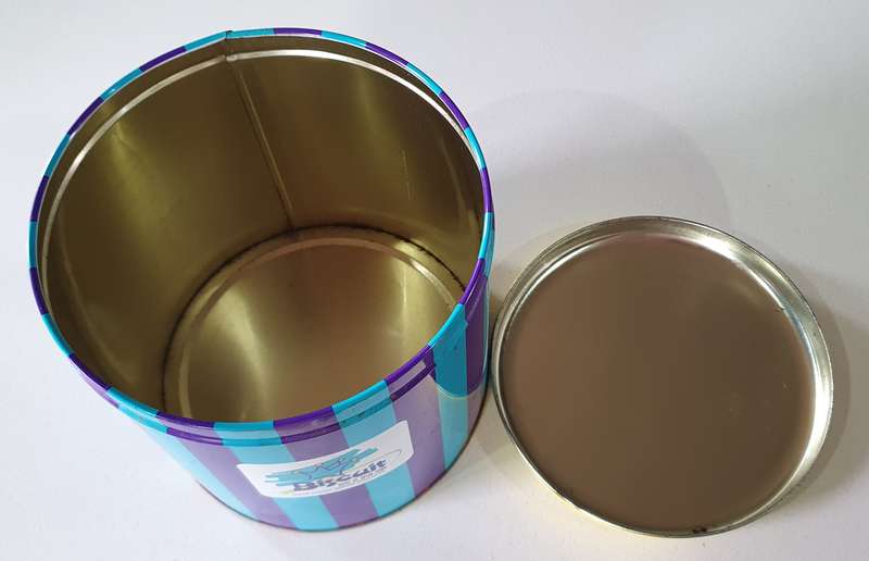BISCUIT KING tin as per photos