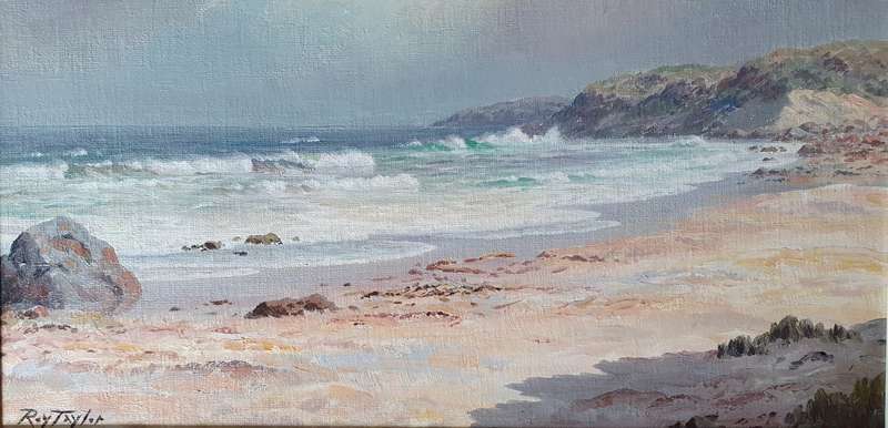 Original unframed oil painting by ROY TAYLOR as per photos