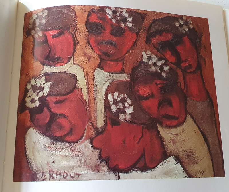 FRANS CLAERHOUT - DIE SONNEVANGER - signed with ink sketch