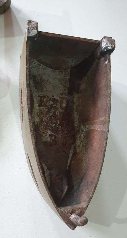Vintage coal cast iron as per photo