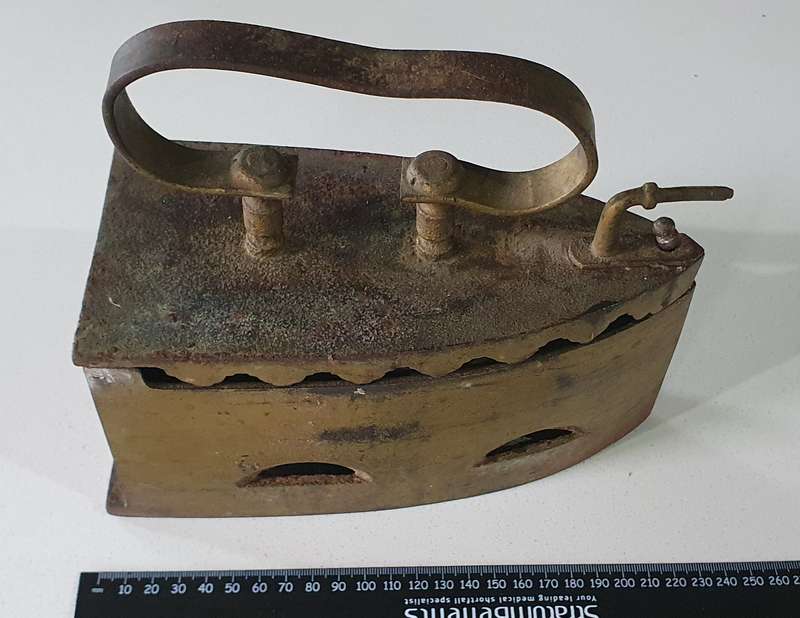 Vintage coal cast iron as per photo