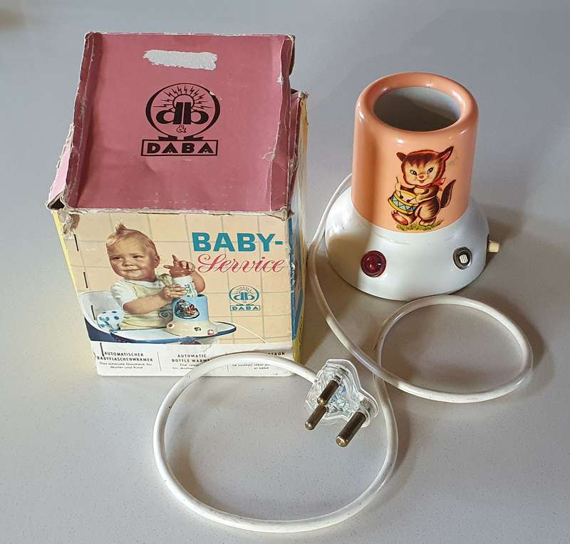 Vintage DABA baby-service in original box - WORKING! - as per photo.