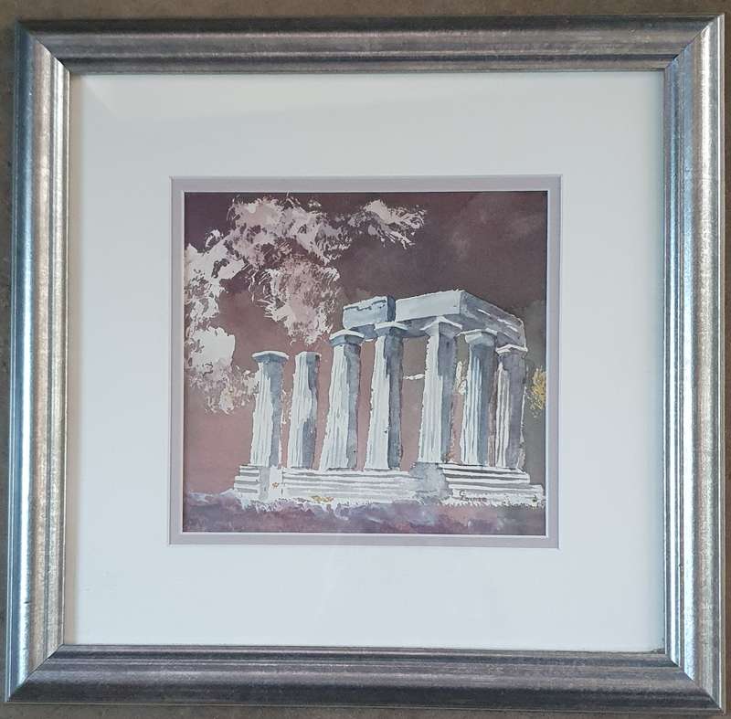 Original LOUISE CILLIERS watercolour painting as per photos