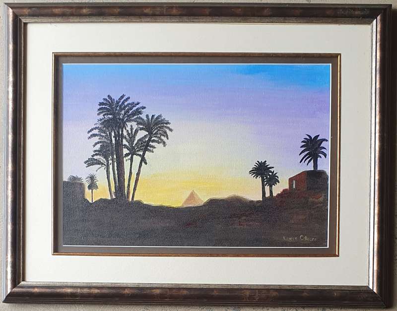 Original LOUISE CILLIERS oil painting as per photos