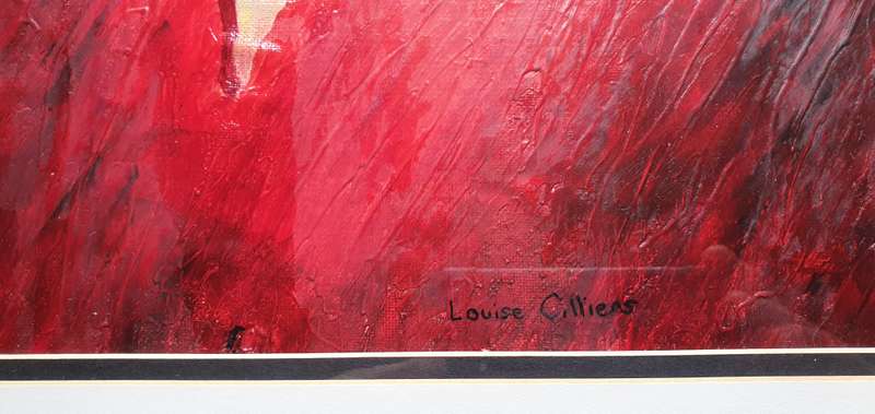Original LOUISE CILLIERS oil painting as per photos
