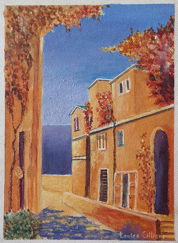 Original LOUISE CILLIERS oil painting as per photos