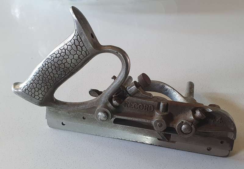 Vintage RECORD No 44 wood hand planer as per photos