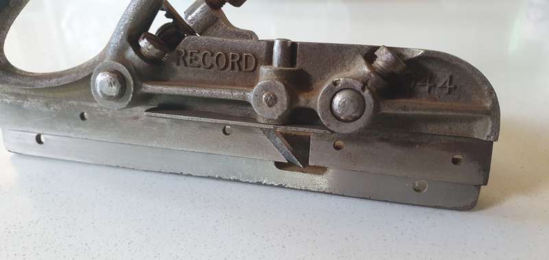 Vintage RECORD No 44 wood hand planer as per photos