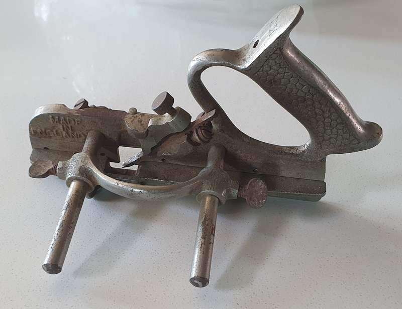 Vintage RECORD No 44 wood hand planer as per photos