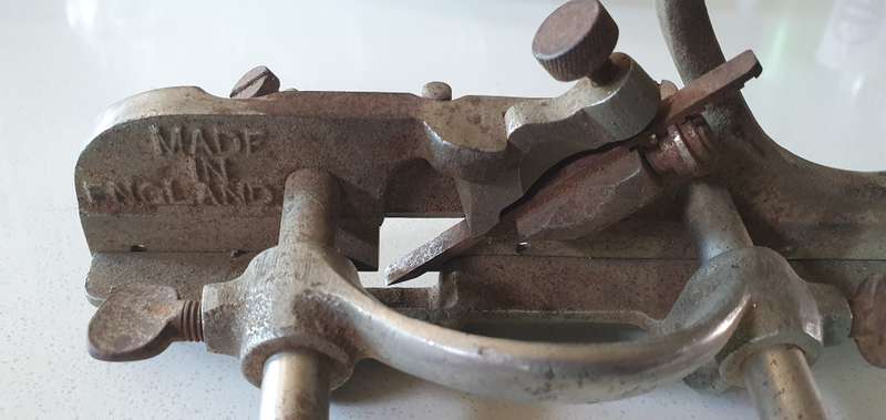Vintage RECORD No 44 wood hand planer as per photos