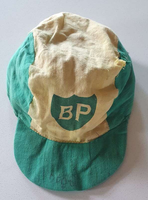 Vintage BP petrol jogger cap as per photo