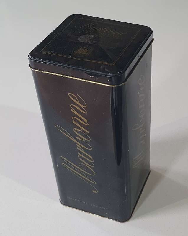 MARBONNE BRANDY tin as per photos