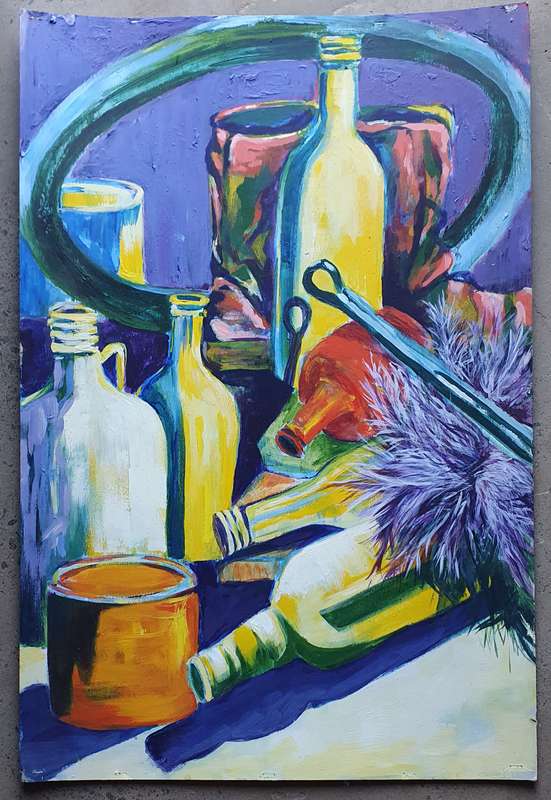 Original acrylic painting as per photo