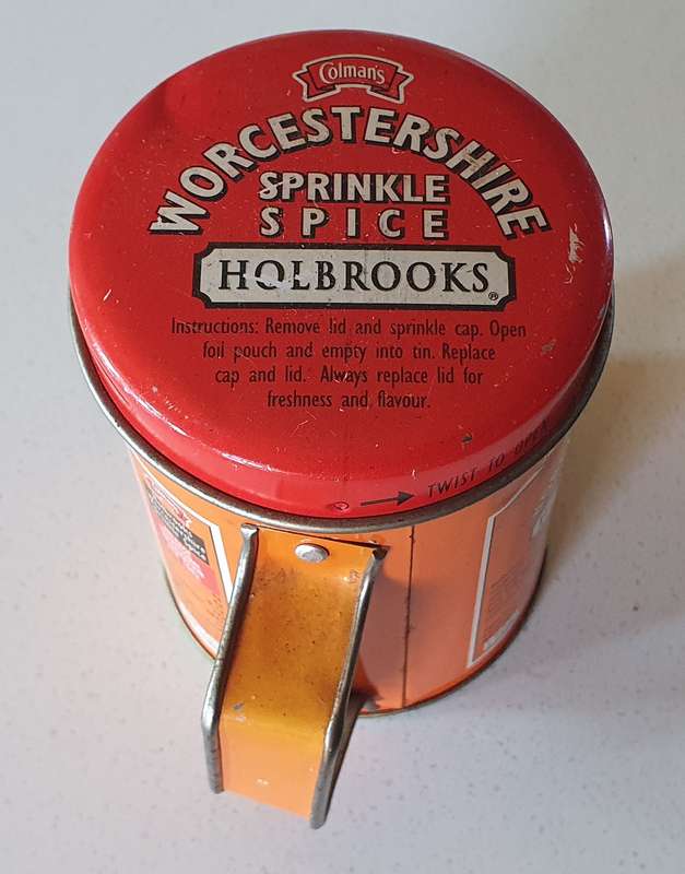 COLEMAN'S WORCESTERSHIRE tin as per photos