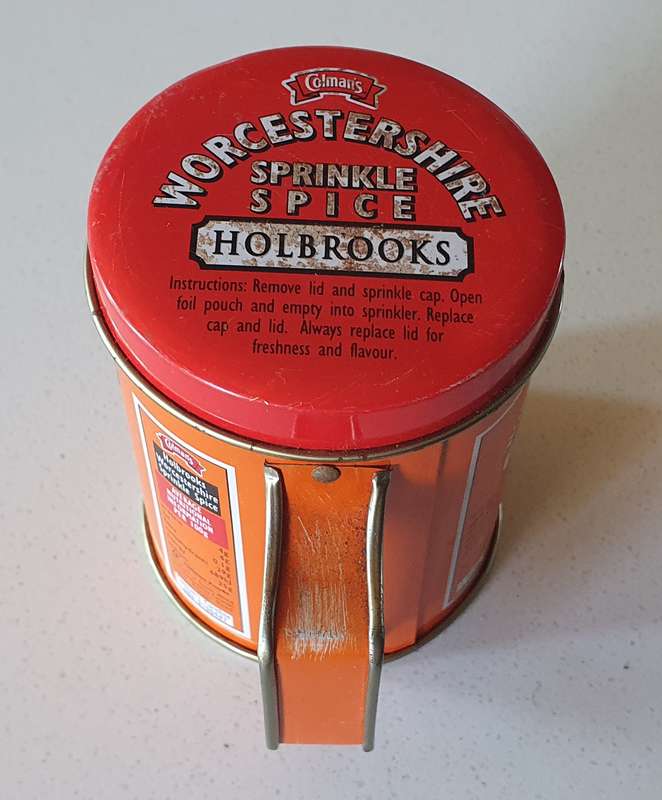 COLEMAN'S WORCESTERSHIRE tin as per photos
