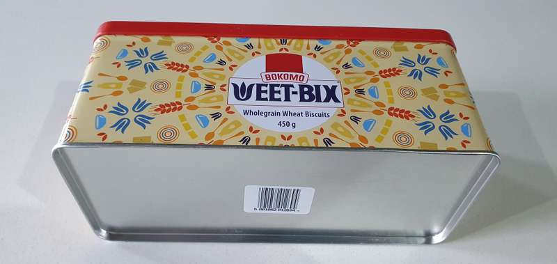 BOKOMO WEET-BIX tin as per photos
